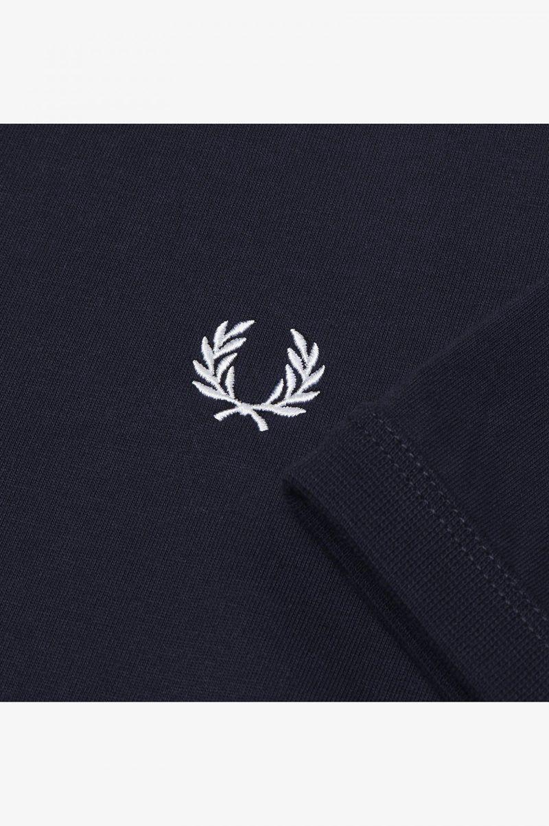 Navy Fred Perry Ringer Men's T Shirts | PH 1747AHKP